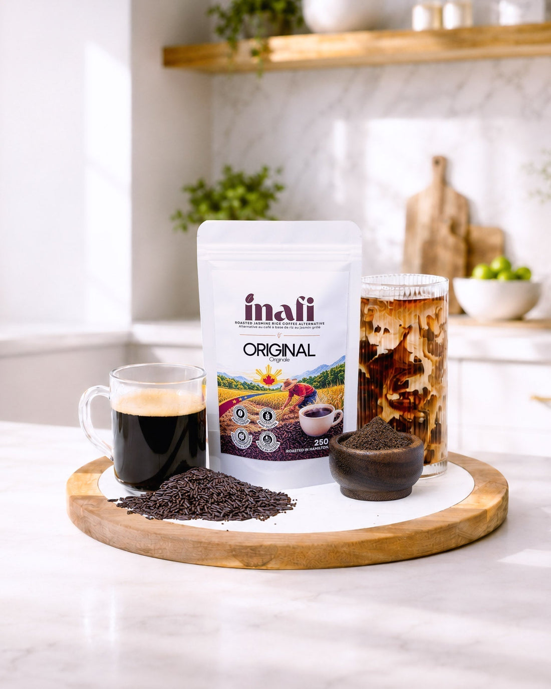 Why Choose Inafi? Roasted Jasmine Rice Coffee Alternative